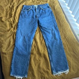Agolde 90s pinch waist high rise straight jeans size 30